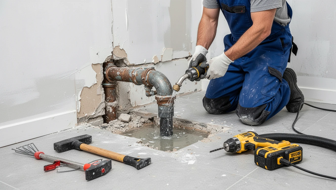 Burst Pipe Cleanup